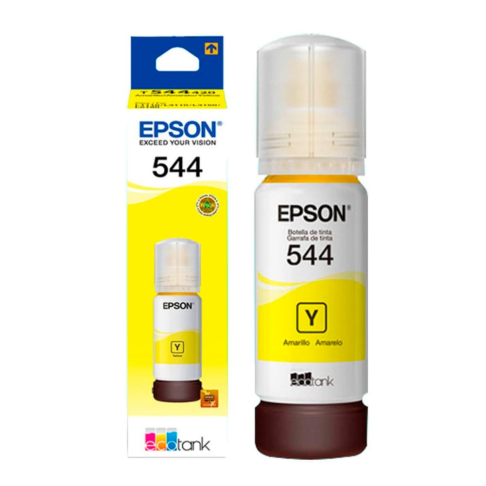 Botella de tinta Epson T544 Amarilla