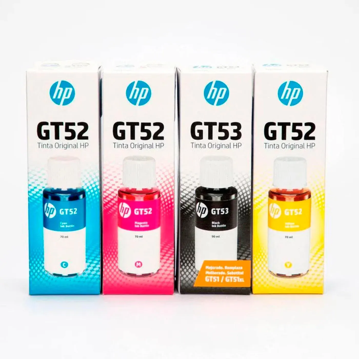 Kit x4 tintas HP Gt 53 - Gt 52