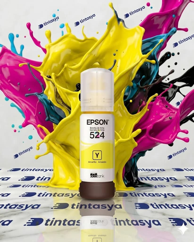 1 Und Tinta Epson 524 Amarilla