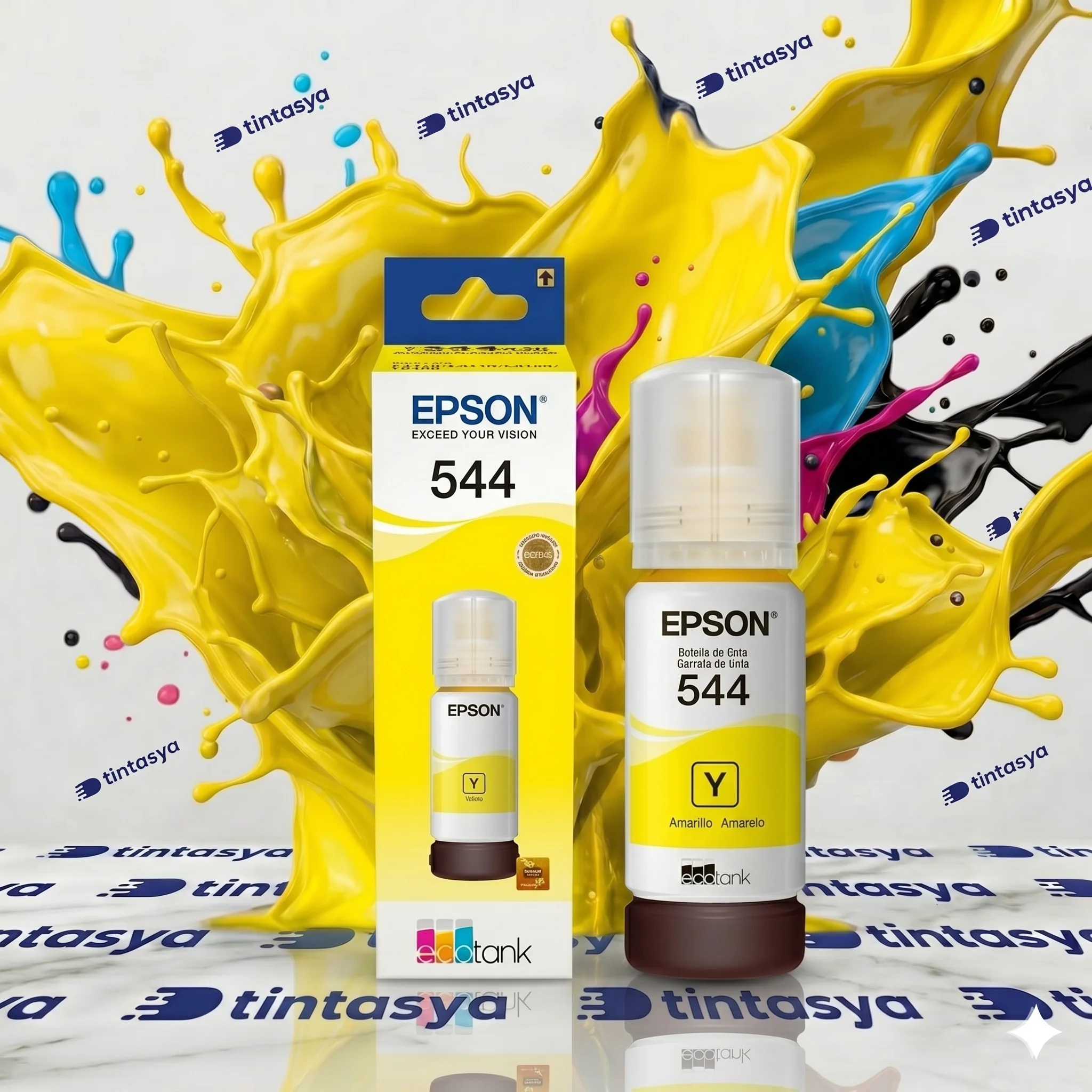 1 Und Tinta Epson 544 Amarilla