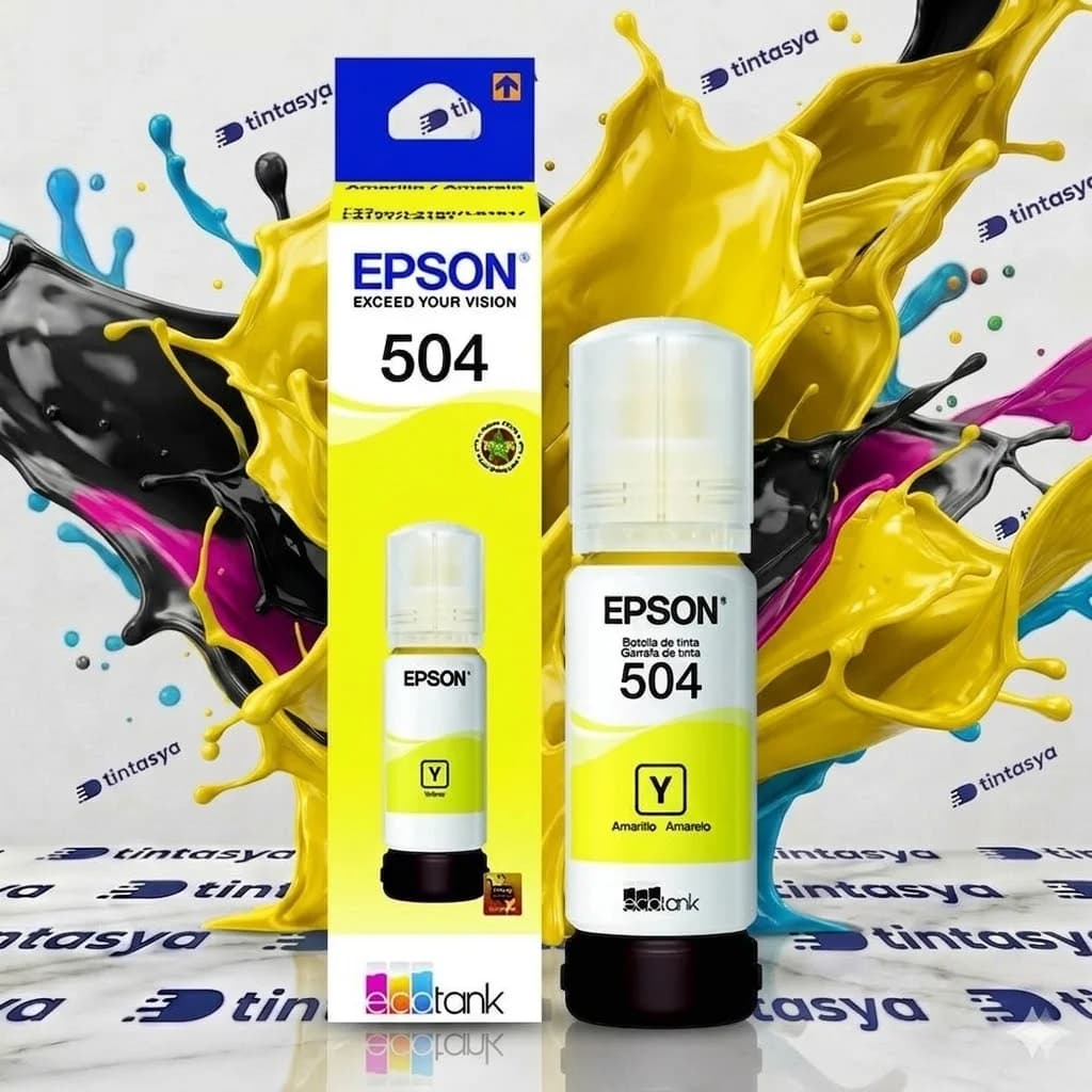 1 Und Tinta Epson 504 Amarilla