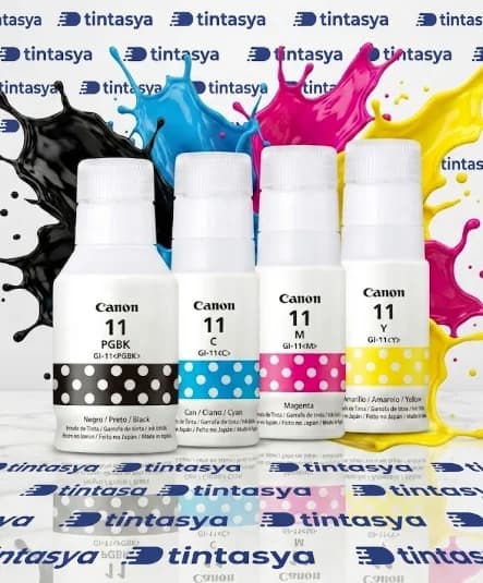 Kit x4 tintas Canon G-11