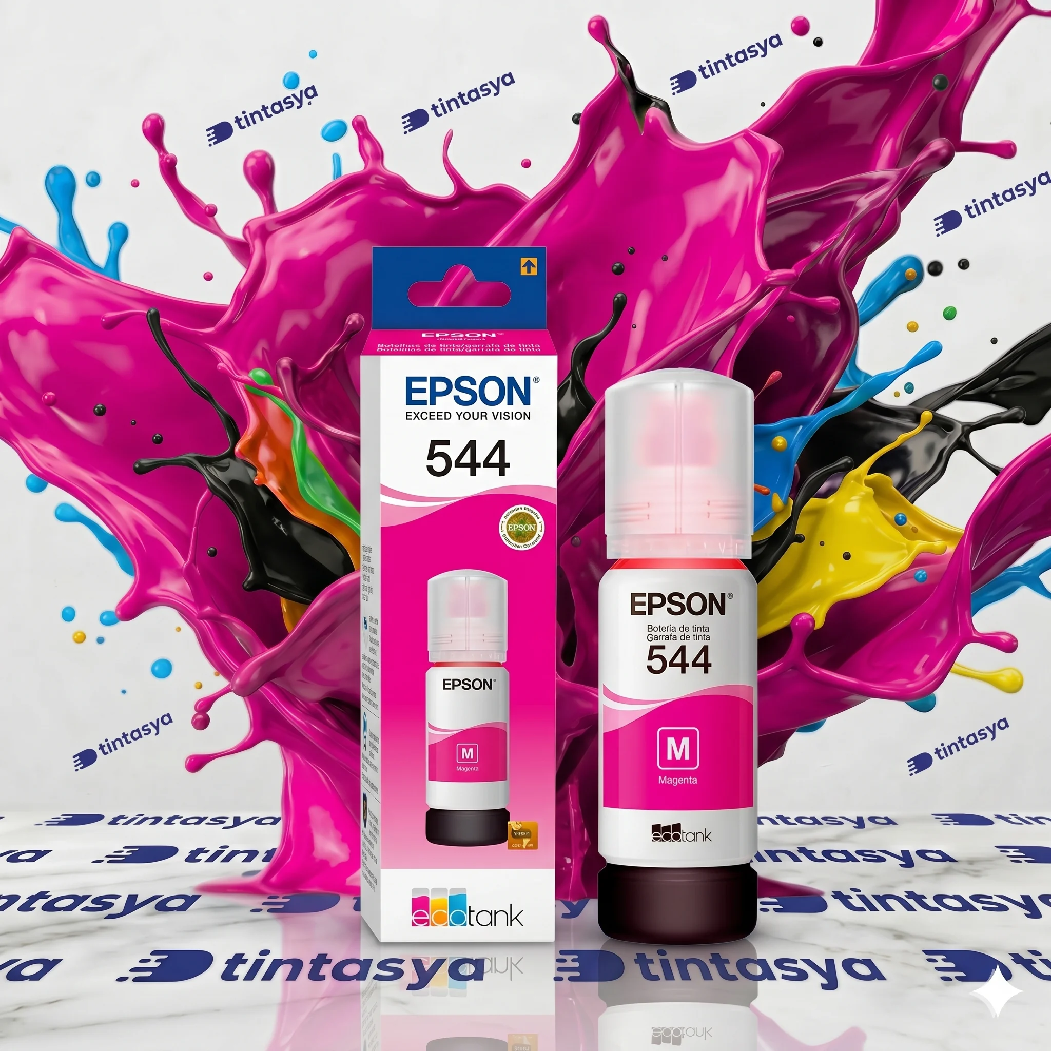 1 Und Tinta Epson 544 Magenta